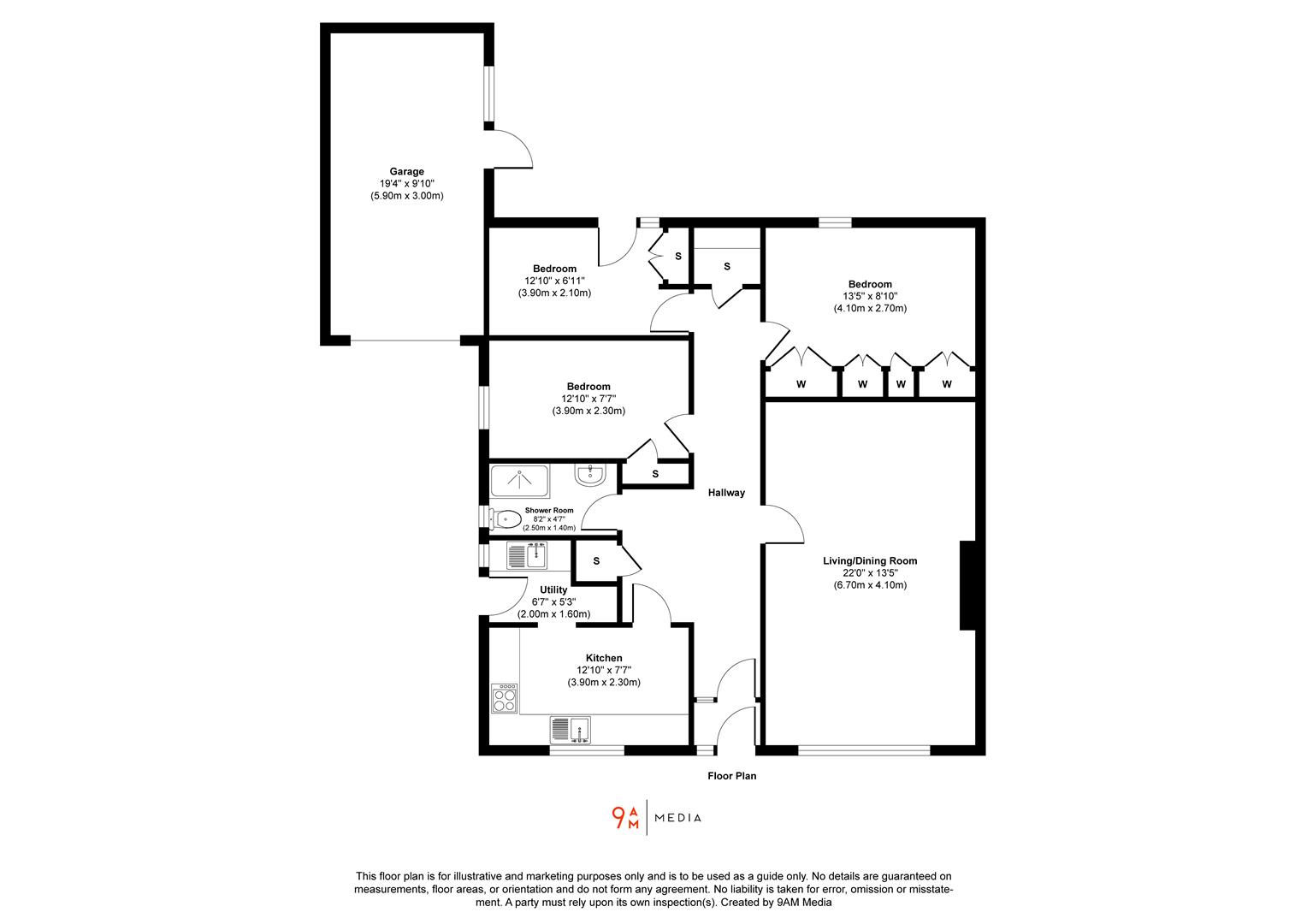 Property details for 5 Cairn Grove, Crossford, KY12 8YD Offers Over £